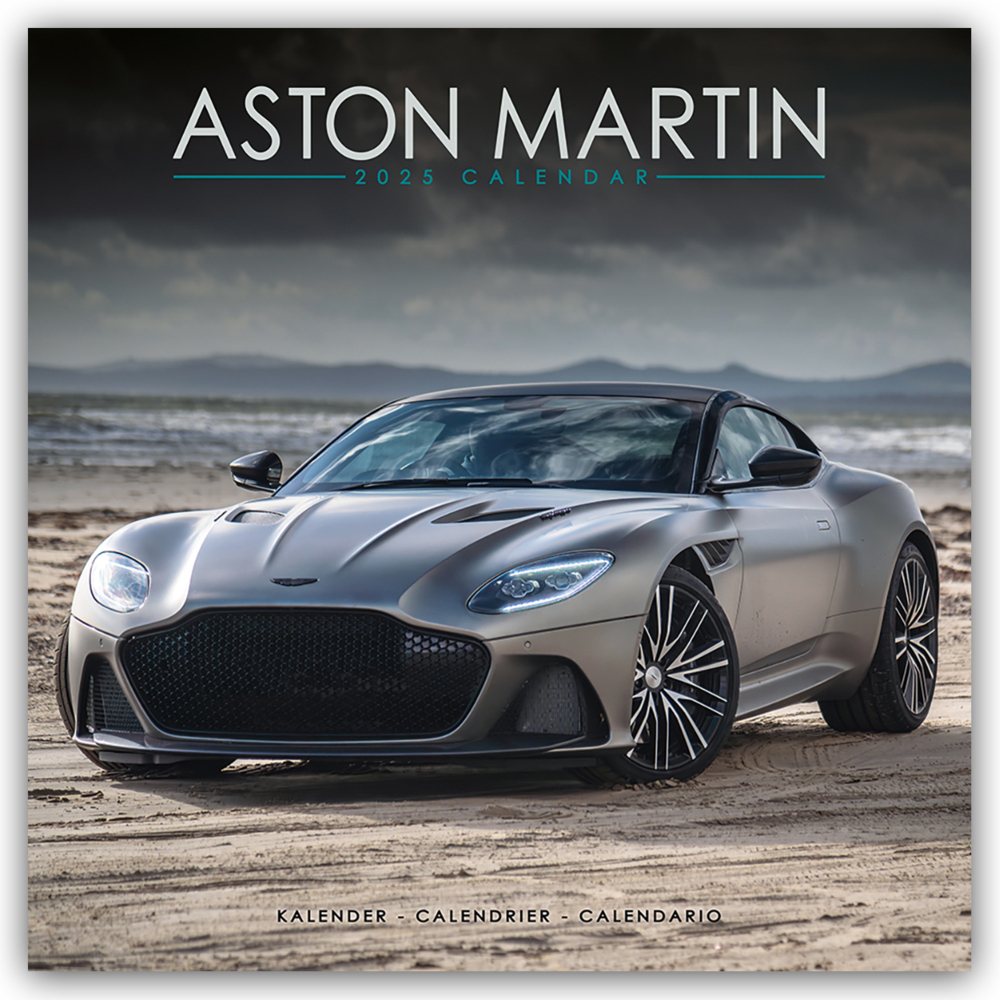 Avonside Publishing: Aston Martin 2025 - 16-Monatskalender