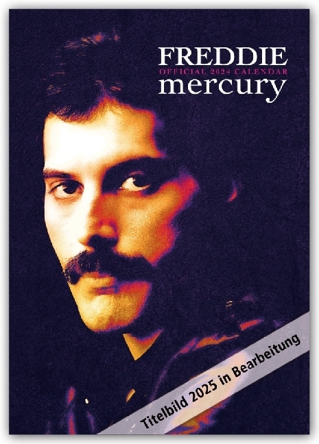 Danilo: Freddie Mercury 2025 - A3-Posterkalender