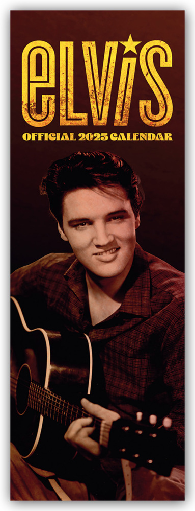 Danilo: Elvis 2025 - Slimline-Kalender