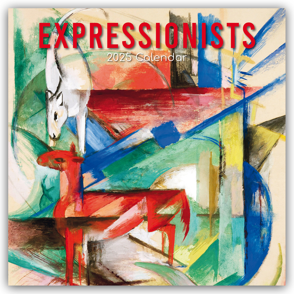 The Gifted Stationery Co. Ltd: Expressionists - Expressionisten - Expressionismus 2025 - 16-Monatskalender