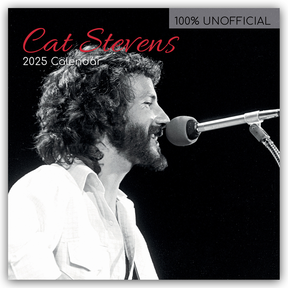 The Gifted Stationery Co. Ltd: Cat Stevens 2025 - 16-Monatskalender