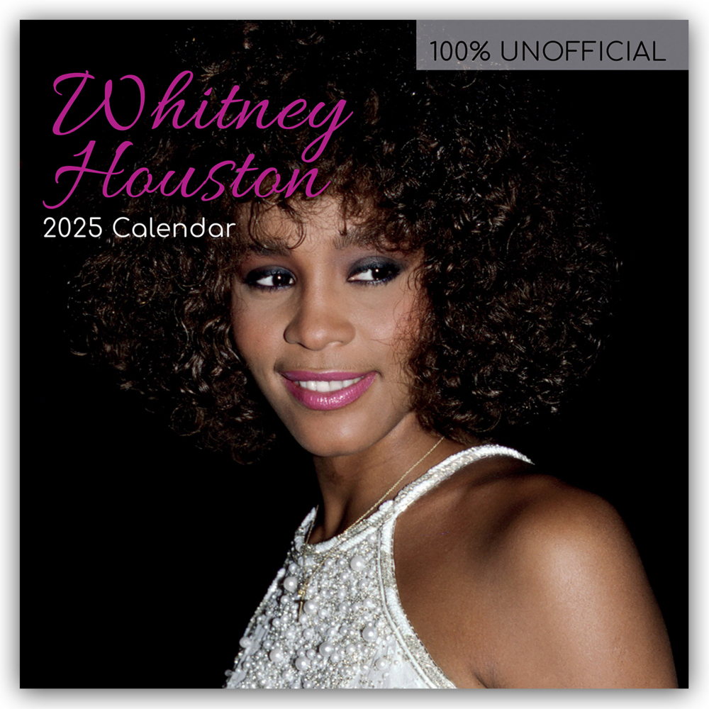 The Gifted Stationery Co. Ltd: Whitney Houston 2025 - 16-Monatskalender