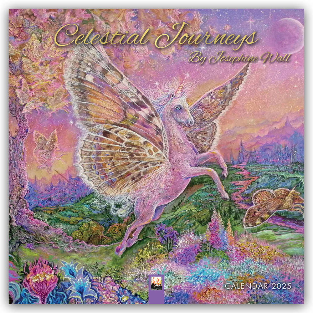 Flame Tree Publishing: Celestial Journeys by Josephine Wall - Himmlische Reisen von Josephine Wall 2025