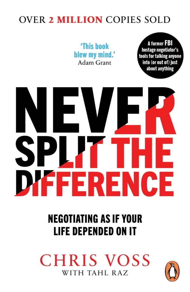 Tahl Raz: Never Split the Difference - Taschenbuch