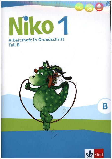 Niko 1 - Arbeitsheft in Grundschrift, Grundschriftlehrgang Klasse 1, 2 Bde. - geheftet