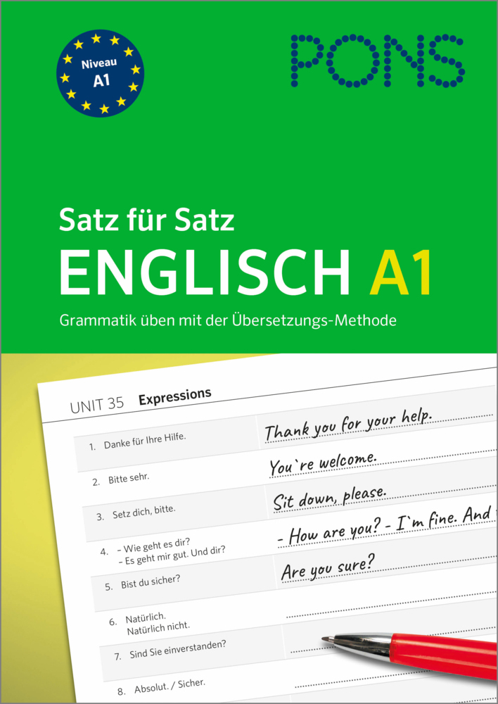 PONS Satz für Satz Englisch A1 - Taschenbuch