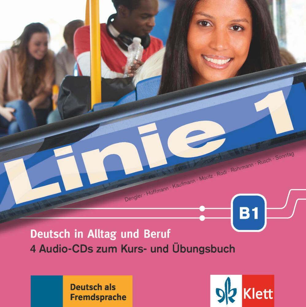 Linie 1 - 4 Audio-CDs zum Kurs- und Übungsbuch B1 - CD