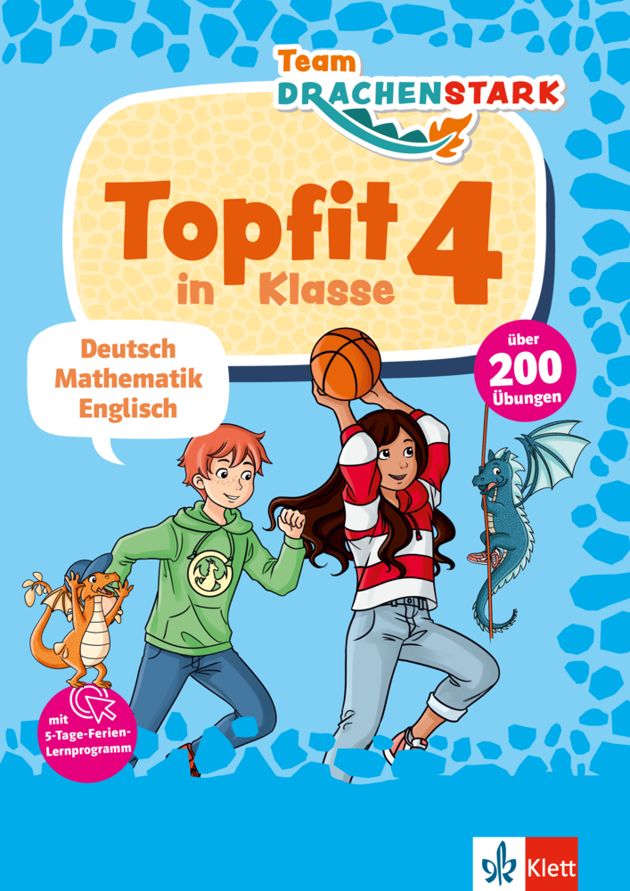 Klett Team Drachenstark: Topfit in Klasse 4 - Taschenbuch