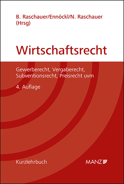 Grundriss des österreichischen Wirtschaftsrechts - gebunden