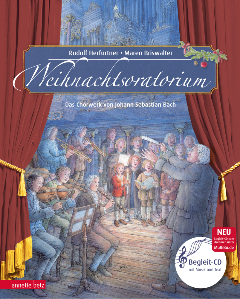 Maren Briswalter: Weihnachtsoratorium (Das musikalische Bilderbuch mit CD und zum Streamen) - gebunden