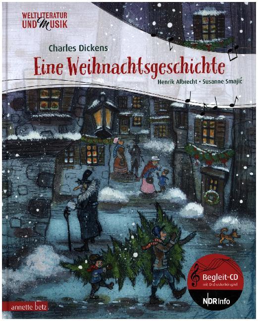 Henrik Albrecht: Eine Weihnachtsgeschichte (Weltliteratur und Musik mit CD) - gebunden