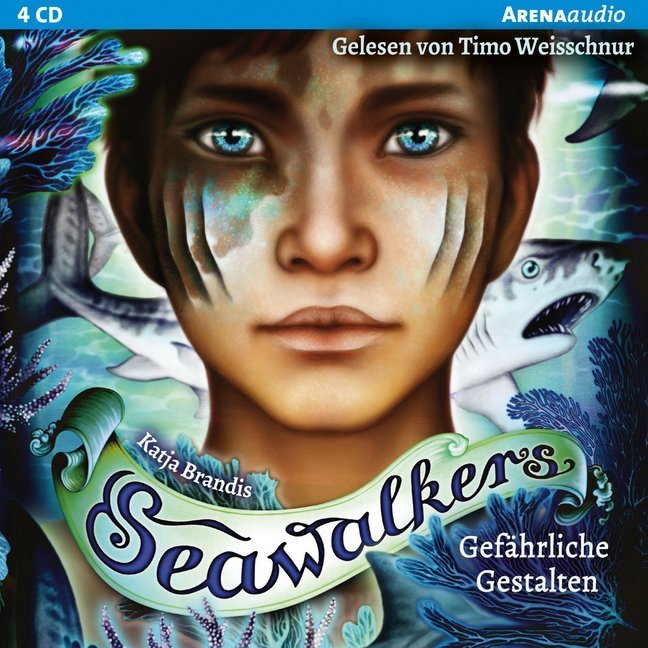 Katja Brandis: Seawalkers - Gefährliche Gestalten, 4 Audio-CDs - CD