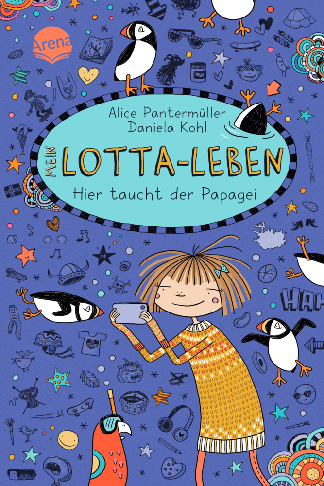 Alice Pantermüller: Mein Lotta-Leben (19). Hier taucht der Papagei - gebunden