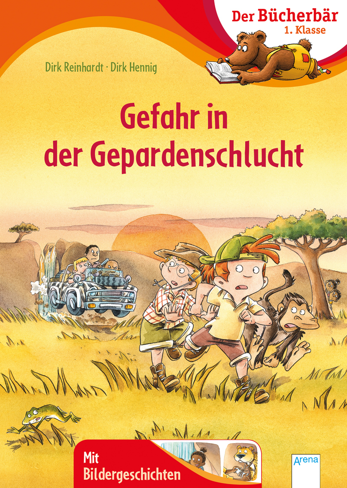 Dirk Reinhardt: Gefahr in der Gepardenschlucht - gebunden