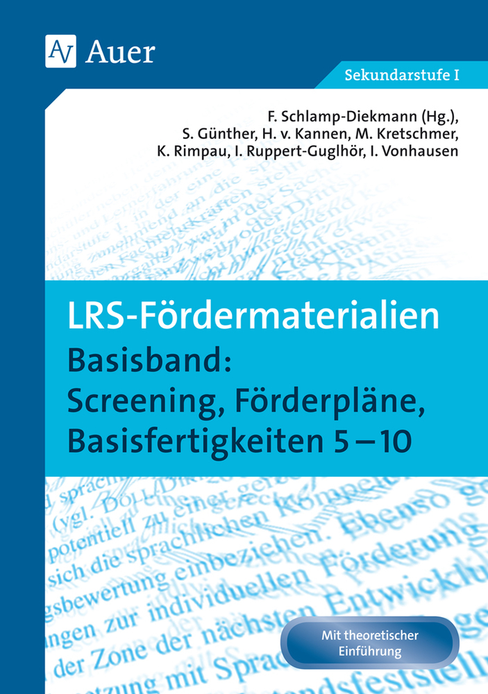 Basisband: Screening, Förderpläne, Basisfertigkeiten 5-10 - geheftet