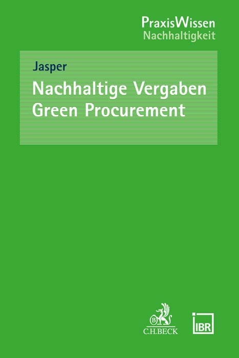 Nachhaltige Vergaben - Green Procurement - Taschenbuch