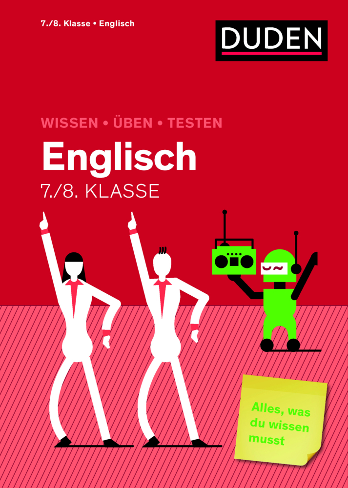 Wissen - Üben - Testen: Englisch 7./8. Klasse - Taschenbuch