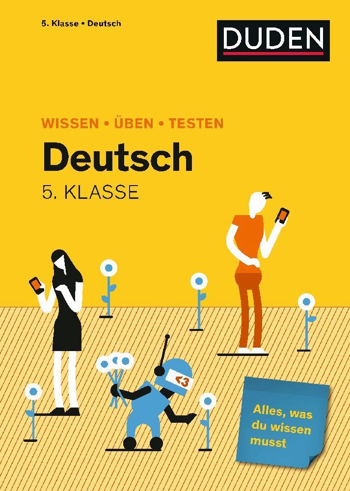 Wissen - Üben - Testen: Deutsch 5. Klasse - Taschenbuch