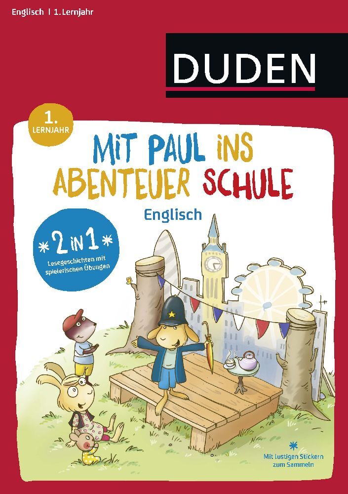 Annette Weber: Mit Paul ins Abenteuer Schule - Englisch - 1. Lernjahr - Taschenbuch