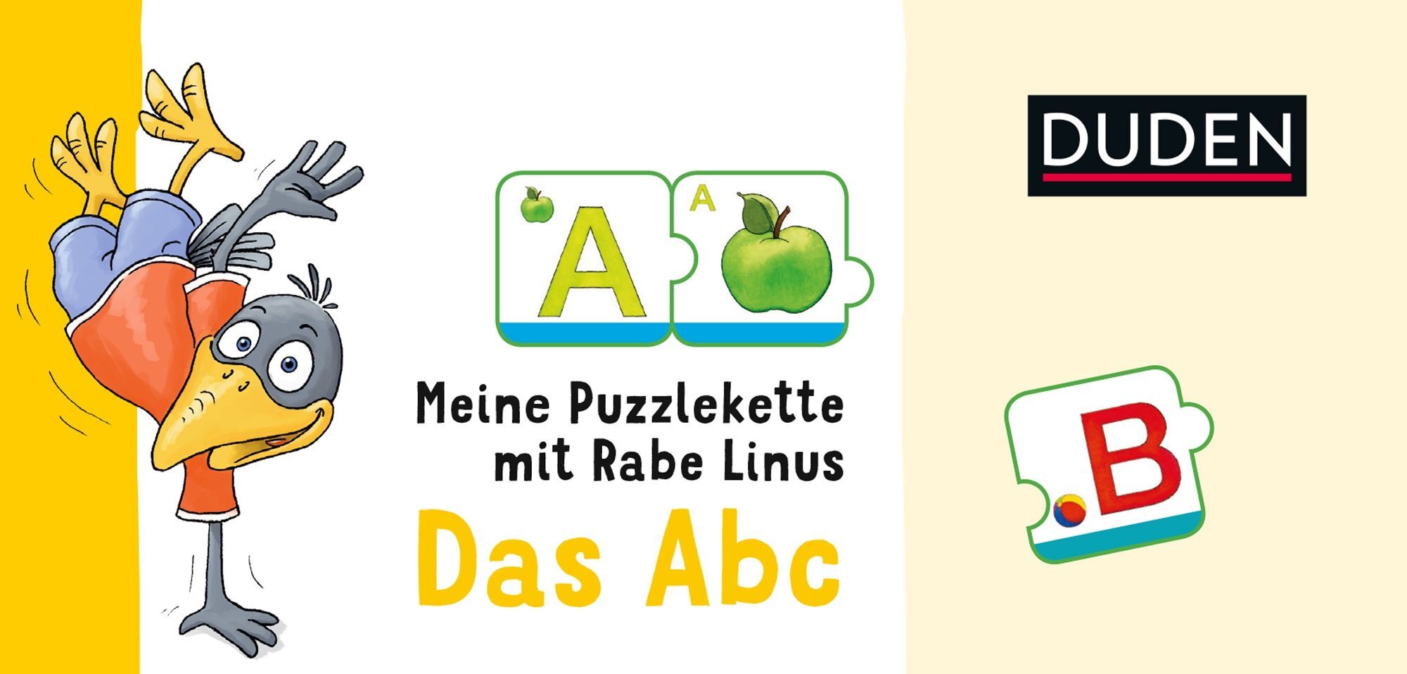 Dorothee Raab: Meine Puzzlekette mit Rabe Linus - Das Abc VE/3 - Brettspiel