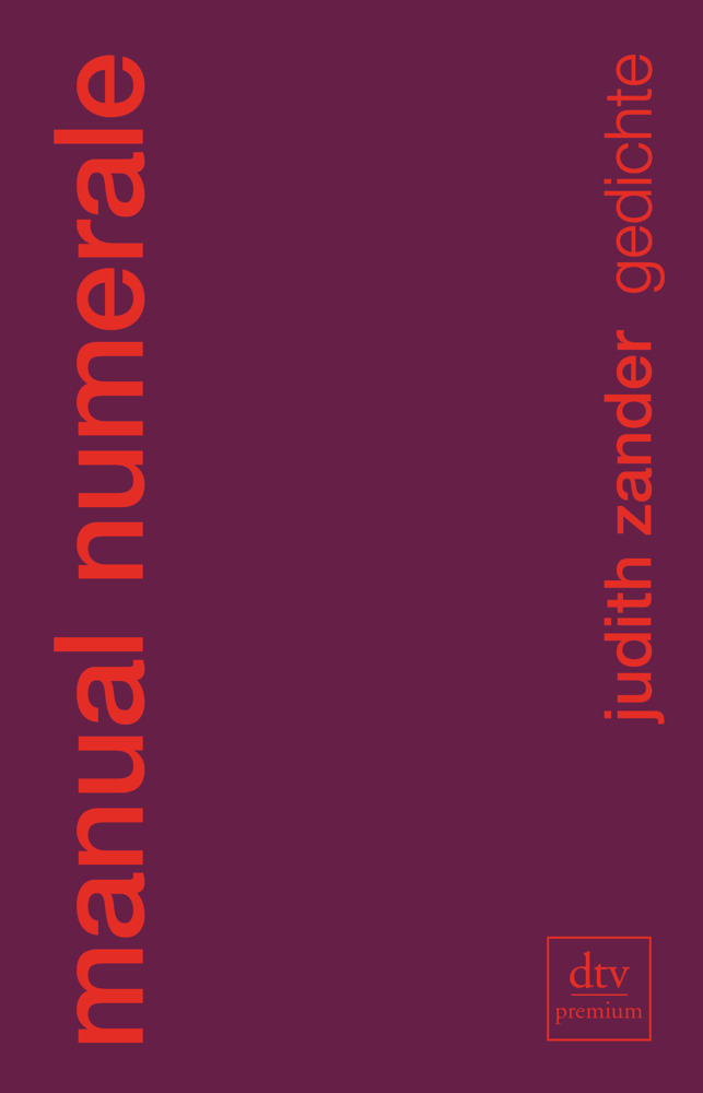 Judith Zander: manual numerale - Taschenbuch