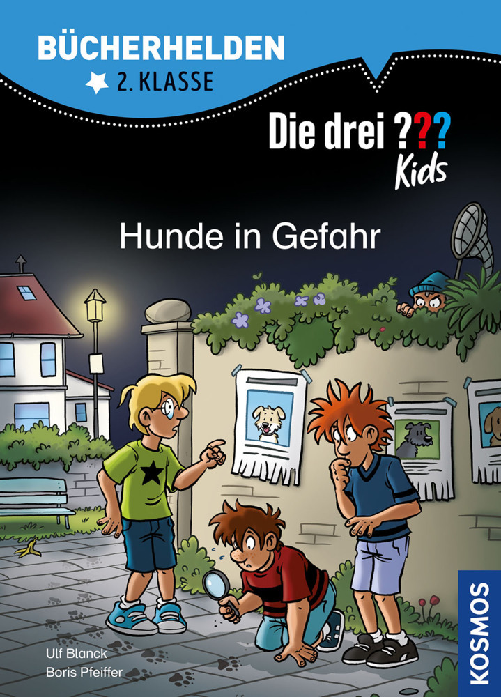 Boris Pfeiffer: Die drei ??? Kids, Bücherhelden 2. Klasse, Hunde in Gefahr - gebunden