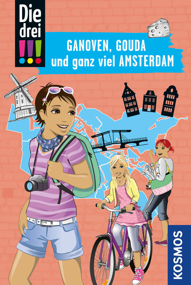 Jule Ambach: Die drei !!!, Ganoven, Gouda und ganz viel Amsterdam - Taschenbuch