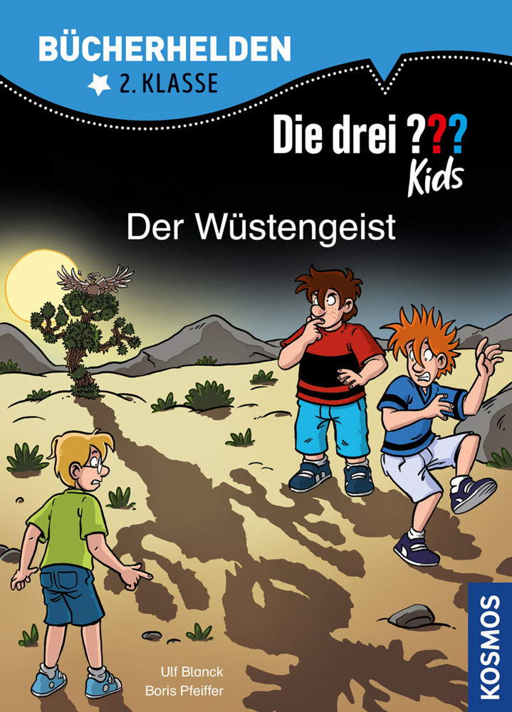 Boris Pfeiffer: Die drei ??? Kids, Bücherhelden 2. Klasse, Der Wüstengeist - gebunden