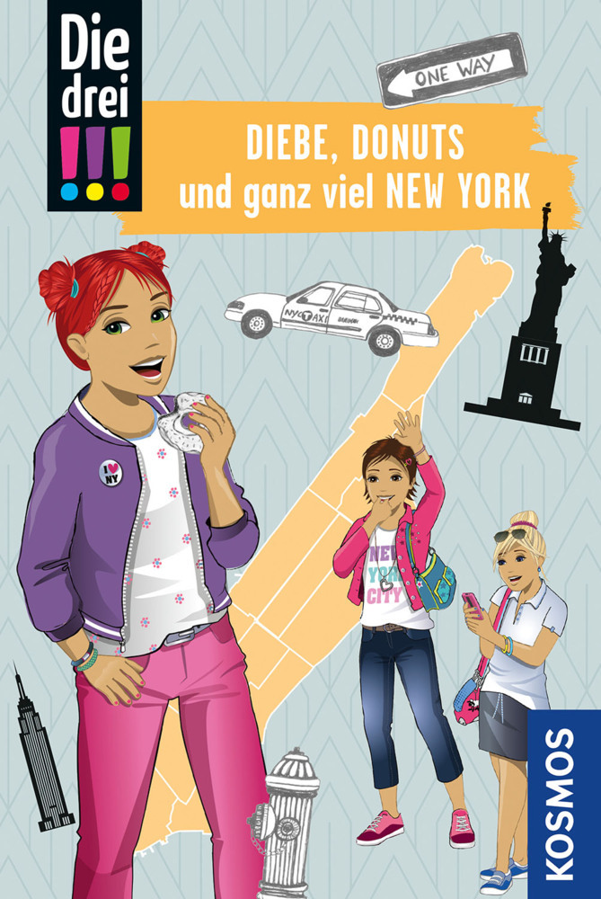 Jule Ambach: Die drei !!!, Diebe, Donuts und ganz viel New York - Taschenbuch