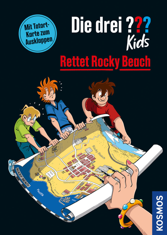 Boris Pfeiffer: Die drei ??? Kids, Rettet Rocky Beach - Taschenbuch