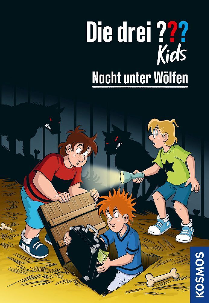 Ulf Blanck: Die drei ??? Kids, 8, Nacht unter Wölfen - gebunden