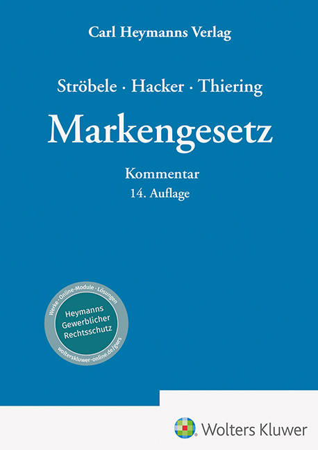 Frederik Thiering: Markengesetz - Kommentar - gebunden