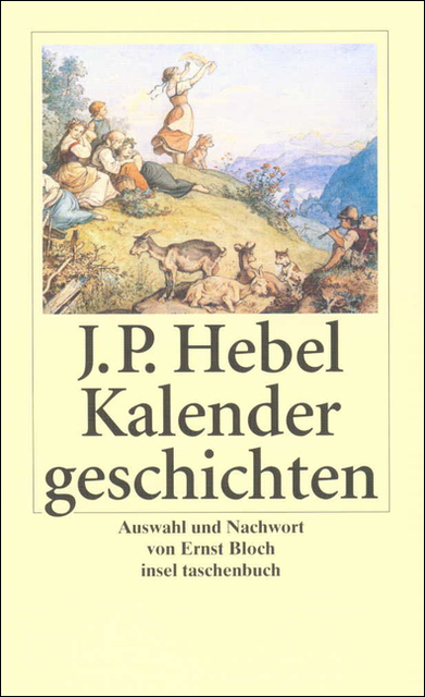 Johann Peter Hebel: Kalendergeschichten - Taschenbuch