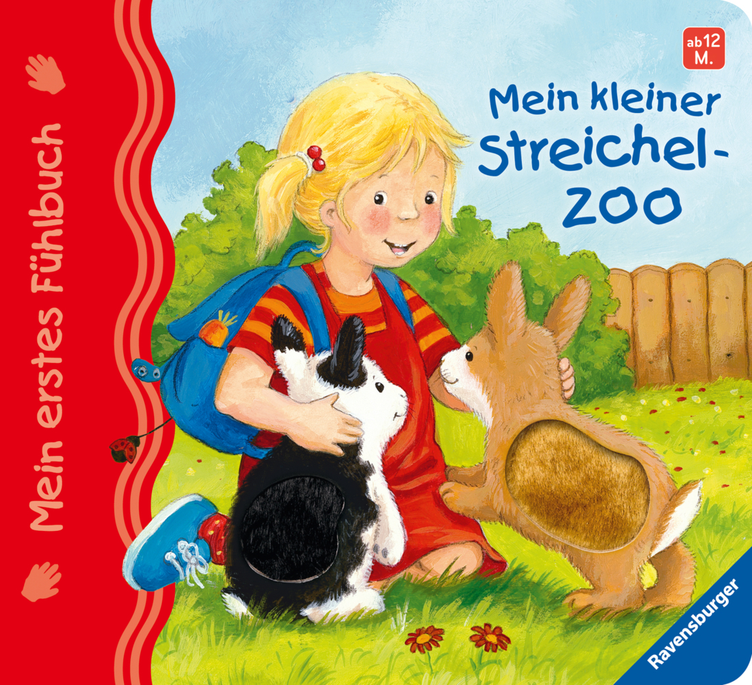 Sandra Grimm: Mein erstes Fühlbuch: Mein kleiner Streichelzoo . - Taschenbuch
