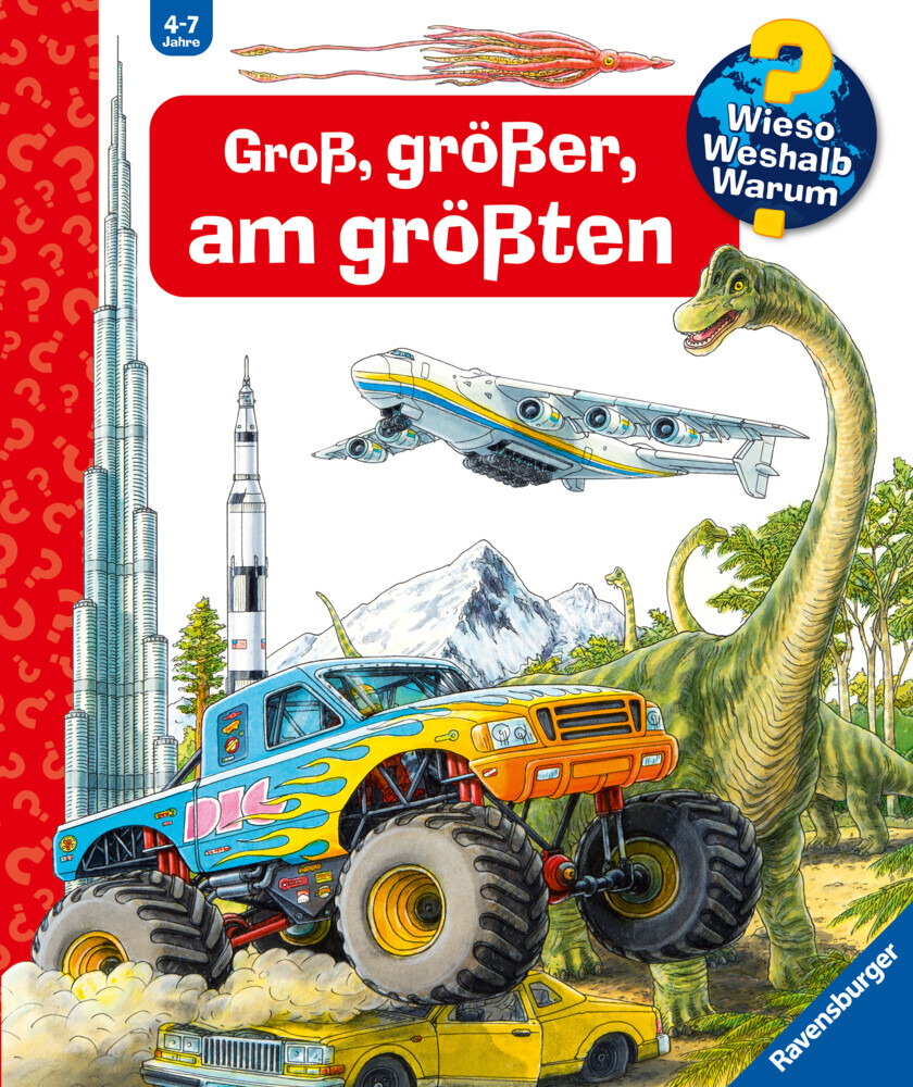 Carola von Kessel: Wieso? Weshalb? Warum?: Groß, größer, am größten (Riesenbuch)