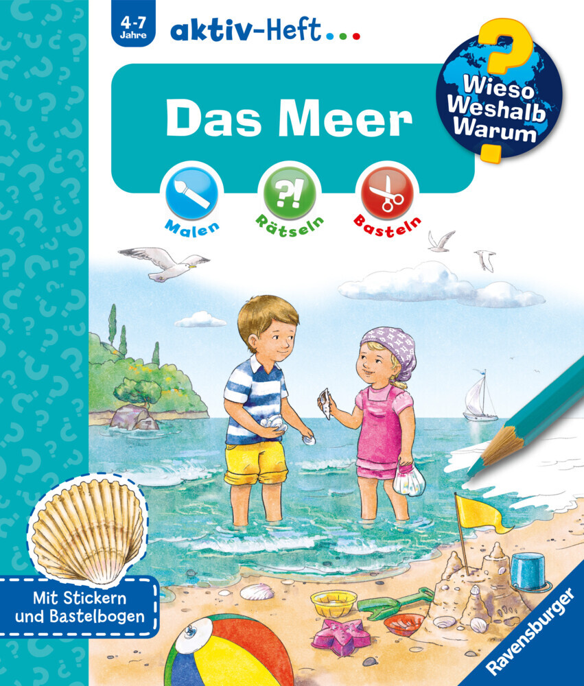 Wieso? Weshalb? Warum? aktiv-Heft: Das Meer - Taschenbuch