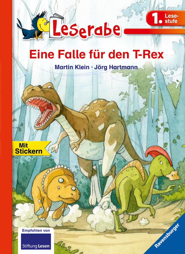 Martin Klein: Eine Falle für den T-Rex - Leserabe 1. Klasse - Erstlesebuch für Kinder ab 6 Jahren - gebunden