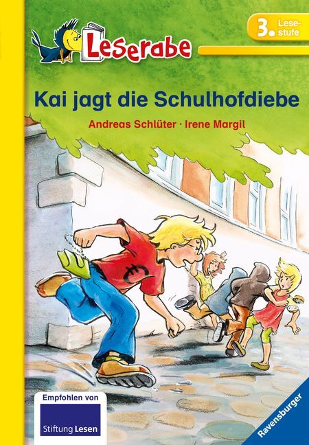 Andreas Schlüter: Kai jagt die Schulhofdiebe - Leserabe 3. Klasse - Erstlesebuch für Kinder ab 8 Jahren - Taschenbuch