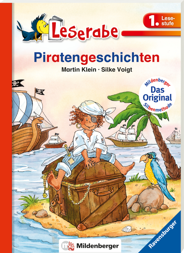 Martin Klein: Piratengeschichten - Leserabe 1. Klasse - Erstlesebuch für Kinder ab 6 Jahren - Taschenbuch