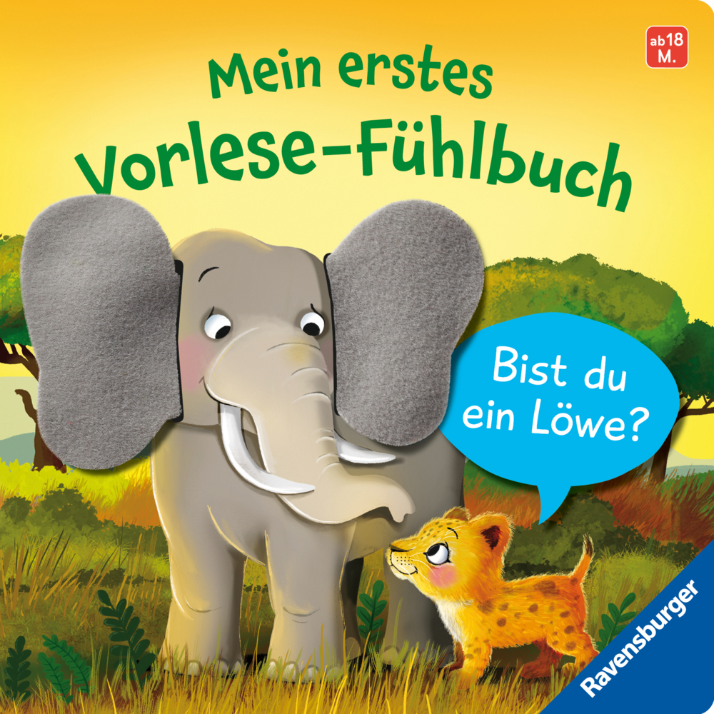 Kathrin Lena Orso: Mein erstes Vorlese-Fühlbuch: Bist du ein Löwe?