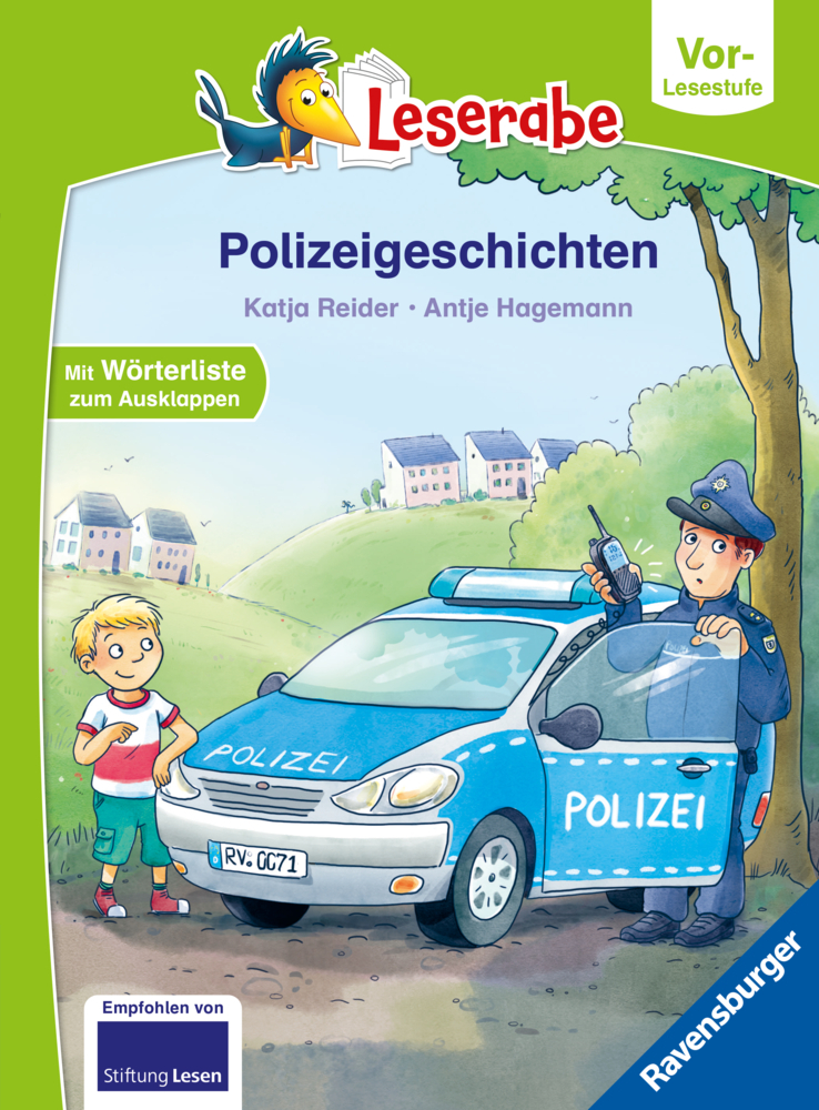 Katja Reider: Polizeigeschichten - Leserabe ab Vorschule - Erstlesebuch für Kinder ab 5 Jahren - gebunden