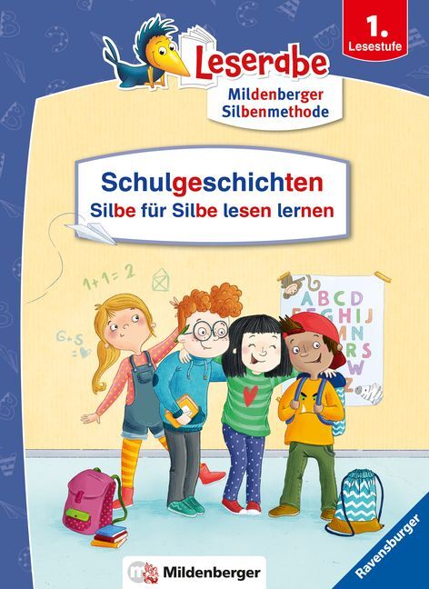 Katja Königsberg: Schulgeschichten - Silbe für Silbe lesen lernen - Leserabe ab 1. Klasse - Erstlesebuch für Kinder ab 6 Jahren - gebunden