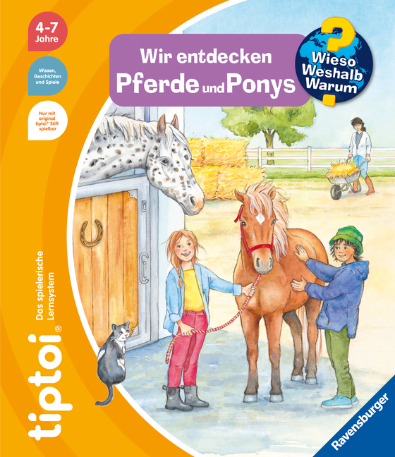 Susanne Gernhäuser: tiptoi® Wieso? Weshalb? Warum? Wir entdecken Pferde und Ponys - Taschenbuch