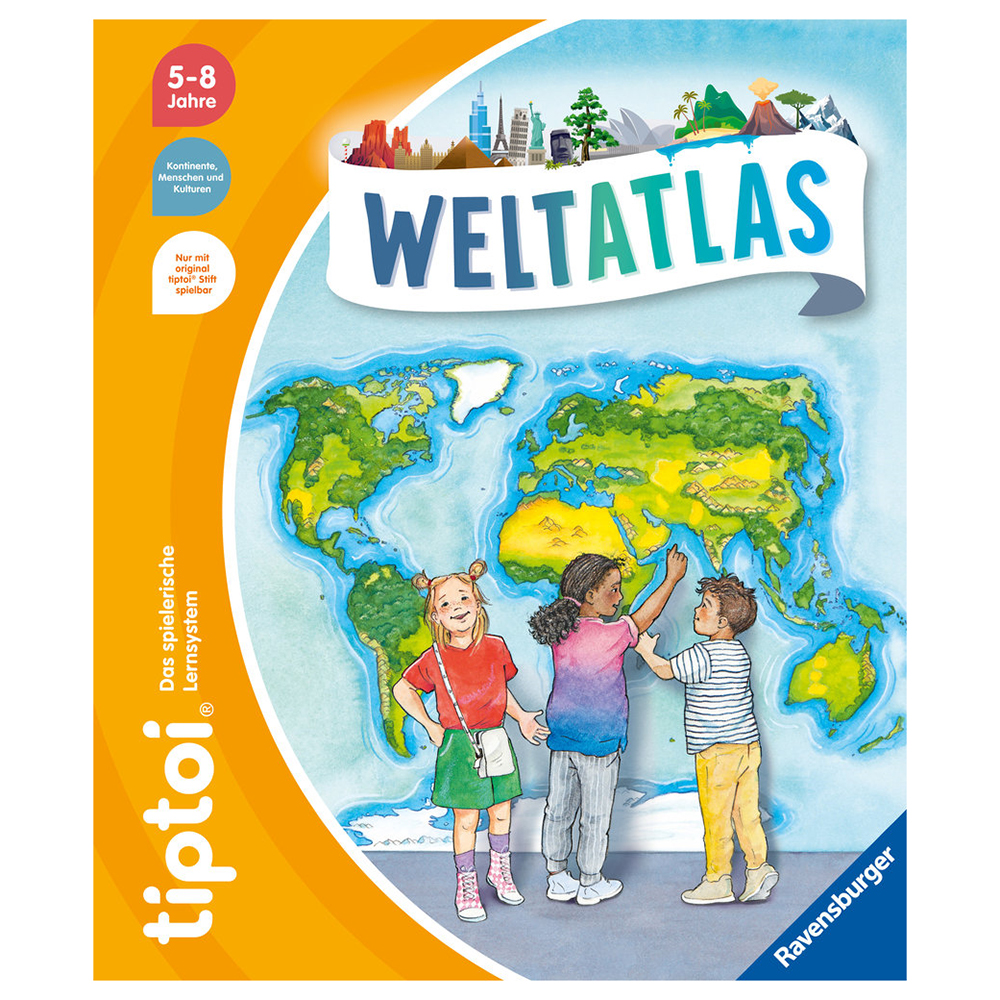 Susanne Gernhäuser: tiptoi® Weltatlas - Taschenbuch