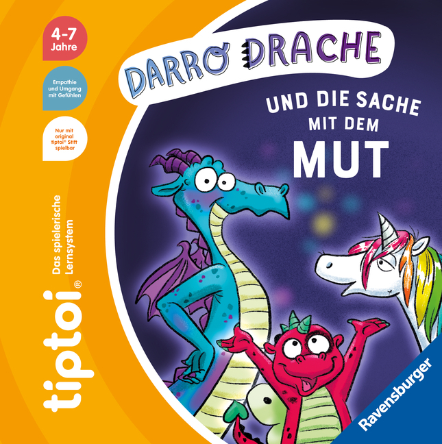 Cee Neudert: tiptoi® Darro Drache und die Sache mit dem Mut - Taschenbuch