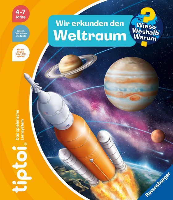 Heike Tober: tiptoi® Wieso? Weshalb? Warum? Wir erkunden den Weltraum - Taschenbuch