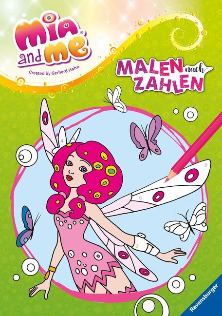 Mia and me: Malen nach Zahlen ab 5 - Taschenbuch