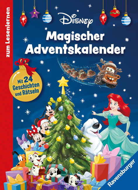 Anne Scheller: Disney: Magischer Adventskalender zum Lesenlernen - gebunden