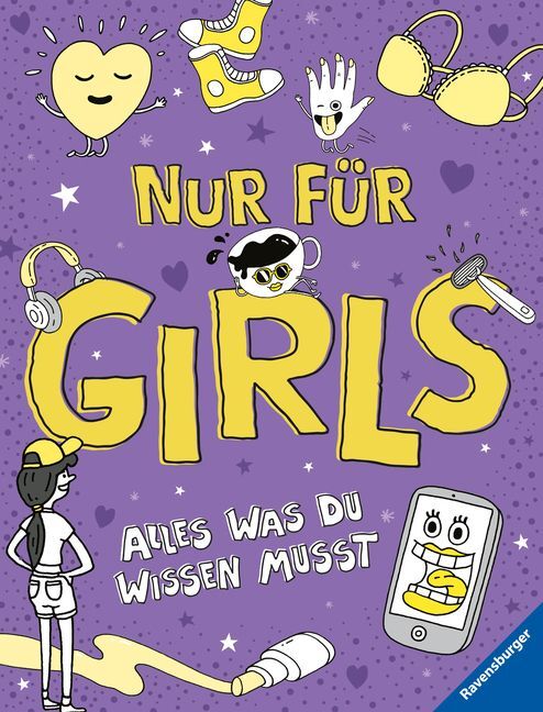 Lizzie Cox: Nur für Girls: Alles was du wissen musst - ein Aufklärungsbuch für Mädchen ab 9 Jahren - Taschenbuch