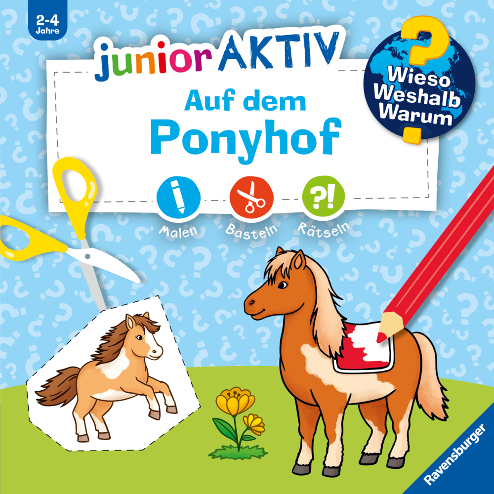 Wieso? Weshalb? Warum? junior AKTIV: Auf dem Ponyhof - Taschenbuch